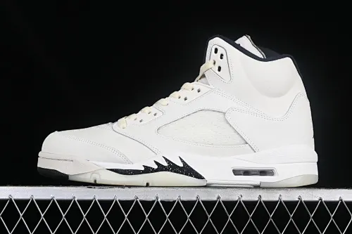 All categories Air Jordan Jordan series basketball shoes Air Jordan 5 Air Jordan 5 Retro "Sail" AJ5 Joe 5 luminous white FN7405-100